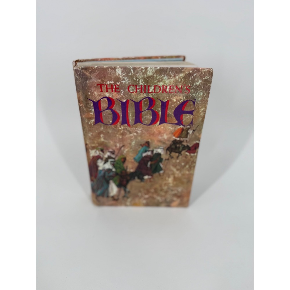 The Children's Bible Hardcover Golden Book Old and New Testaments Illustrated